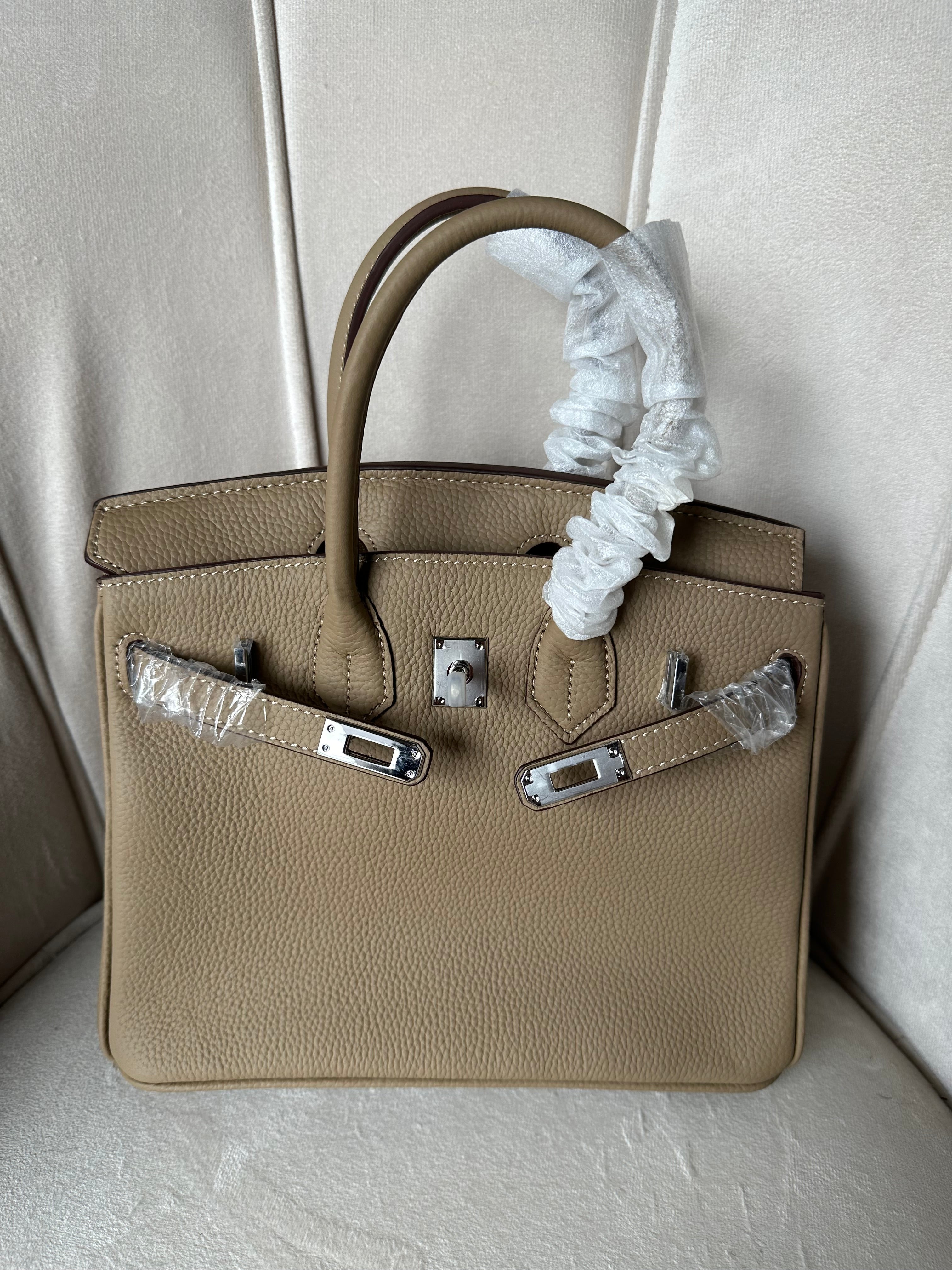 MEILI ™- Giselle Bag - In Vera Pelle - Beige