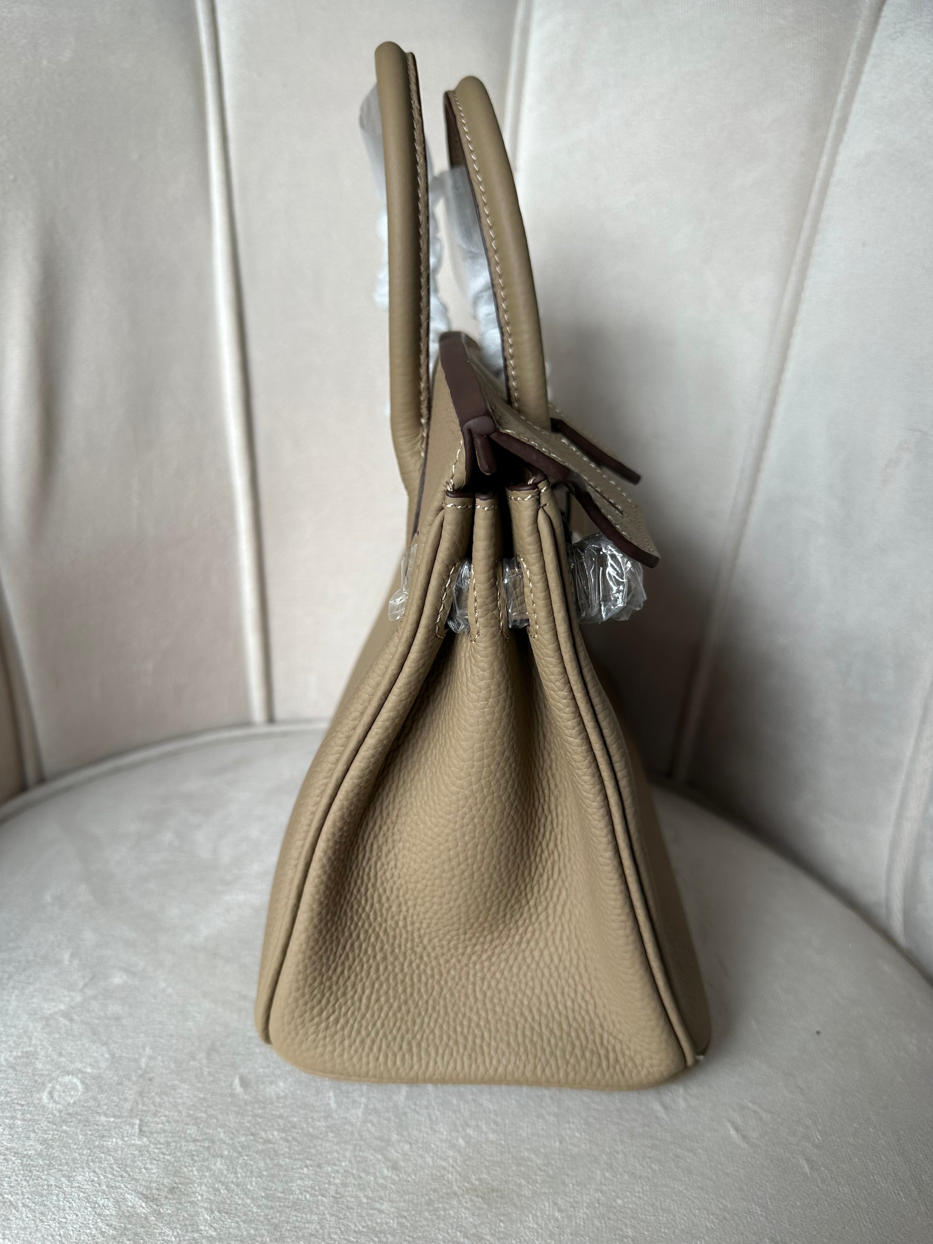 MEILI ™- Giselle Bag - In Vera Pelle - Beige